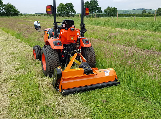 Compact tractor flail discount mower