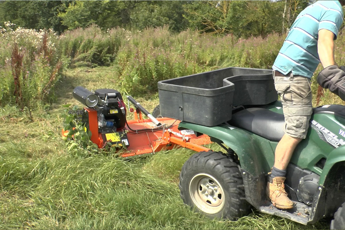 Atv store flail mower