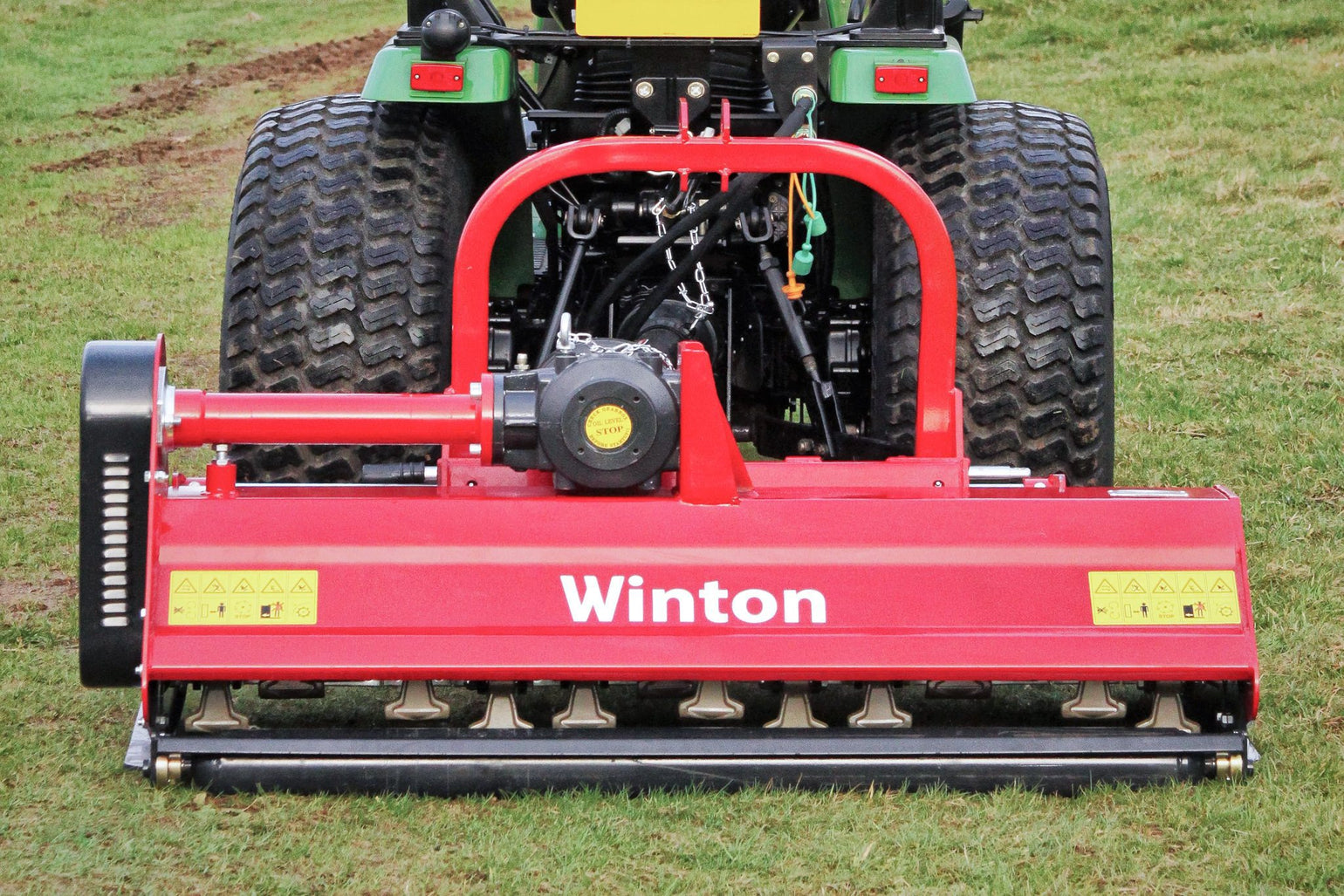 Winton 1.45m Heavy Duty Tractor PTO Hydraulic Side-Shift Flail Mower ...