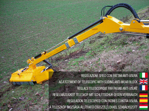 Frontoni Dragon-600 1.2m Heavy Duty Tractor PTO Flail Hedge Cutter